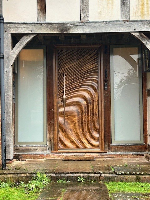Custom textured entrance Doors _ Artistic Doors