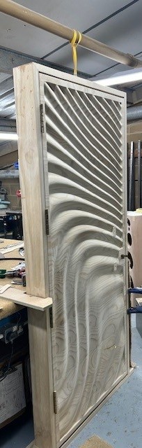 textured door image cut